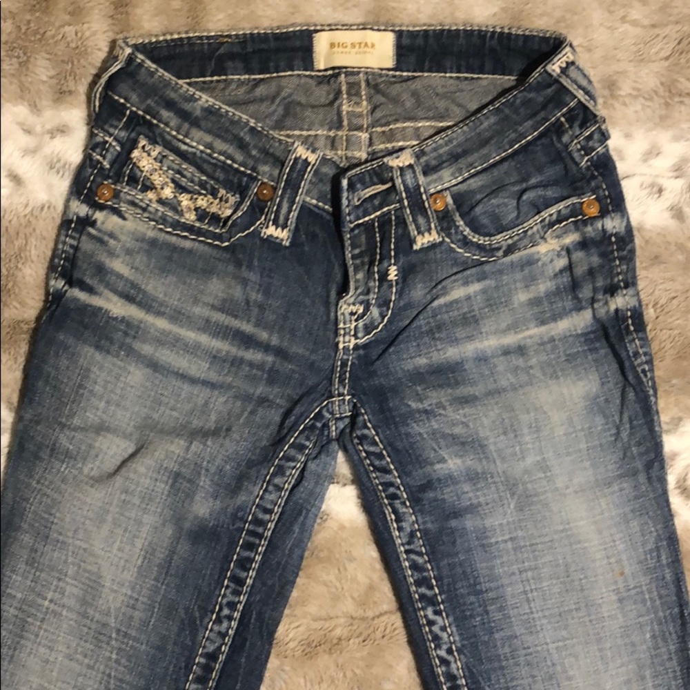 Big star skinny leg jeans